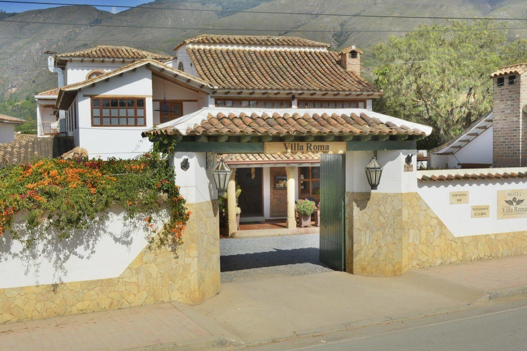 Hotel Boutique Villa Roma Villa de Leyva Exteriér fotografie